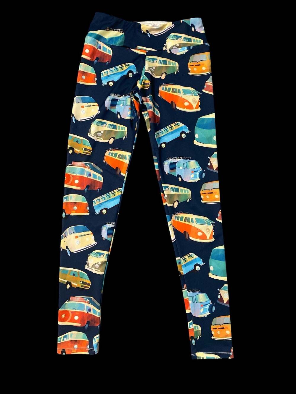 LuLaRoe VW Bus Camper Print Leggings